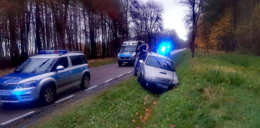 Przemytnik ludzi nie zatrzymał się do kontroli. Prawie potrącił policjanta [WIDEO]