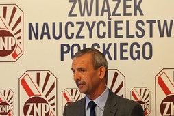 Prezes ZNP Sławomir Broniarz