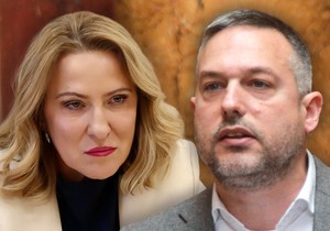 Robert Kozma i Snežana Paunović 