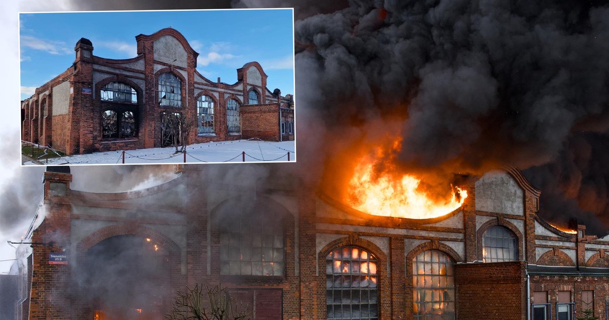Zrobili narkotykowe laboratorium w zabytkowej hali w Gdańsku. Wszystko poszło z dymem. Nowe fakty