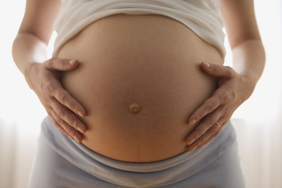 Bugár Anna kisbabát vár /fotó: Getty Images