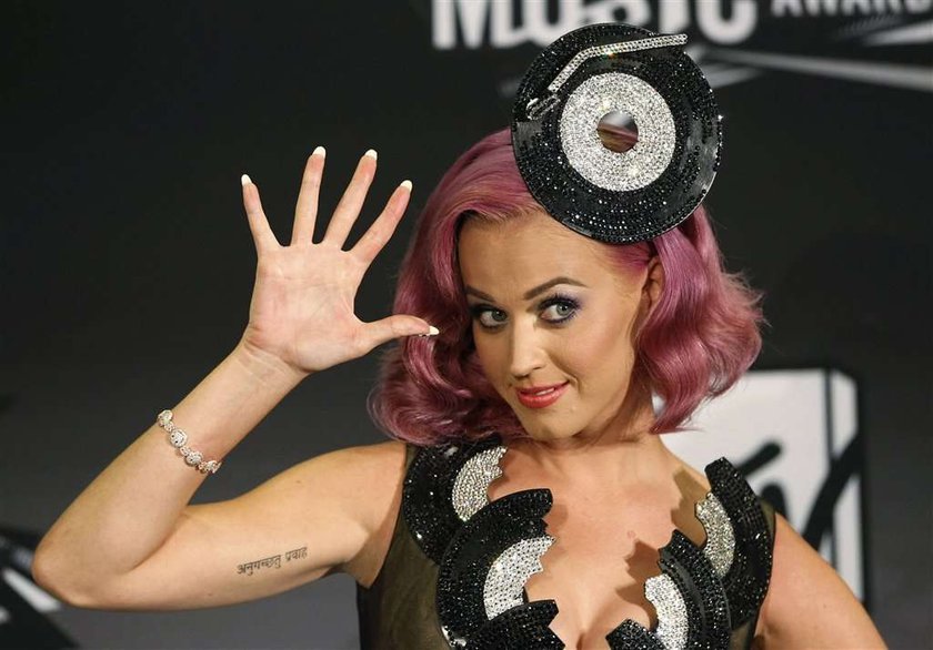 Katy Perry jeździ z mężem na rowerze