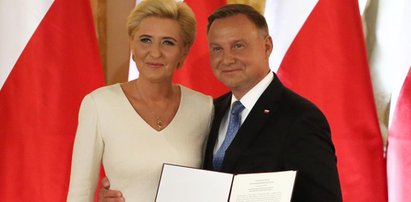 Duda dziękował Polakom. Co w tym czasie zrobił Kaczyński?