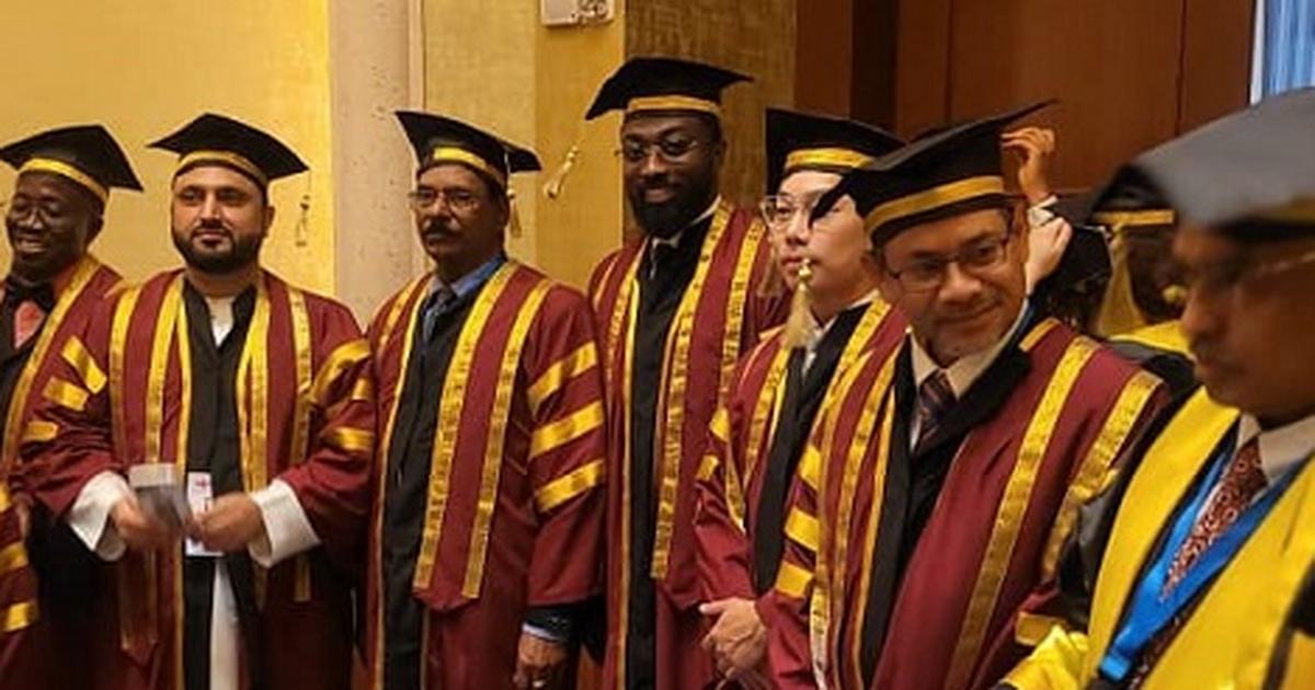 Kojo Jones earns PhD from Switzerland; says 'it must impact lives' (PHOTOS)