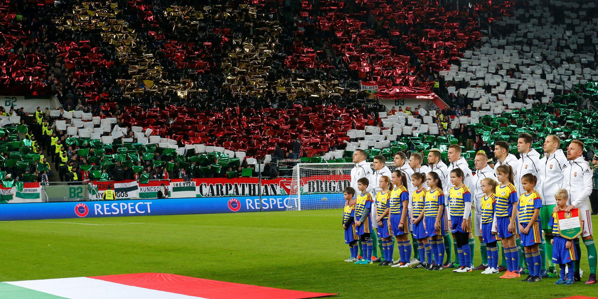 Węgrzy śpiewali o Polsce na meczu w Budapeszcie. Piękne pozdrowienia
