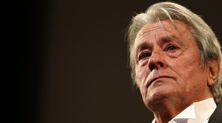 Alain Delon 2013-ban a Cannes-i Filmfesztiválon