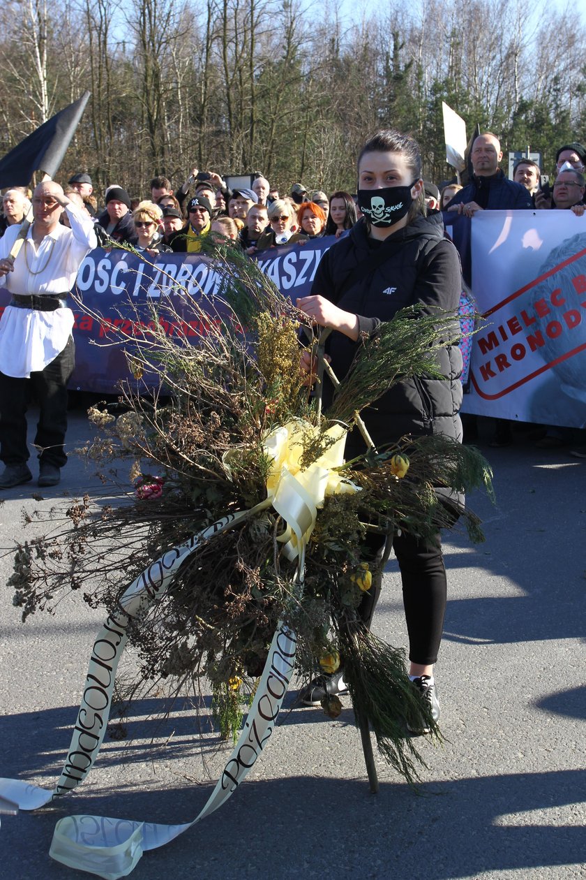 Protest w Mielcu