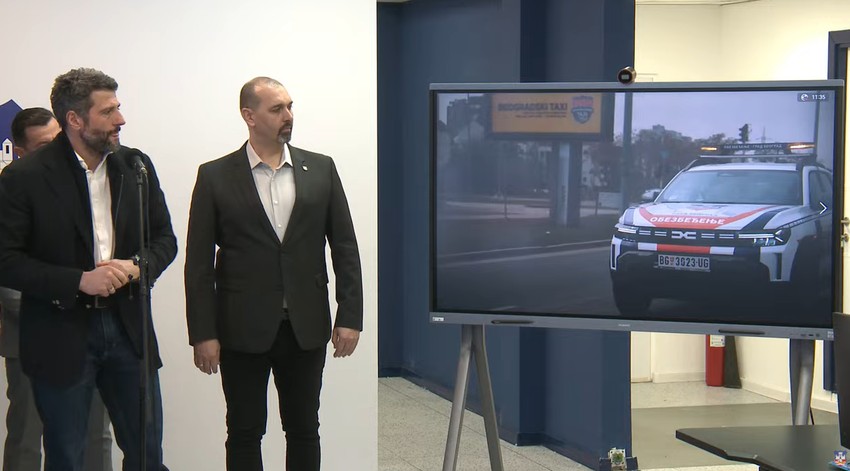 Ovako će izgledati vozilo Beogradske službe bezbenosti