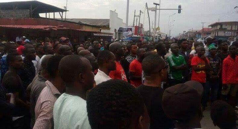 Protesters rail against poor electricity supply in Delta