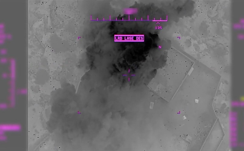 Zdjęcia z amerykańskiego ataku