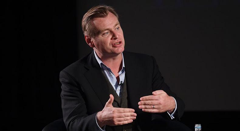 Christopher Nolan shared his favorite place to sit at the movies.Stuart C. Wilson/Getty Images