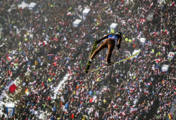 Kamil Stoch wygrał czwarty konkurs Turnieju Czterech Skoczni w Bischofshofen