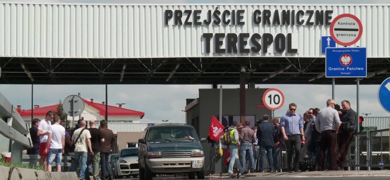 Incydent na granicy. Sprzeczka przy niedoszłym wjeździe "Nocnych Wilków" do Polski