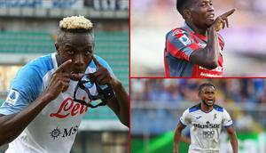 Nigerian players were some of the biggest stars on Serie A opening day