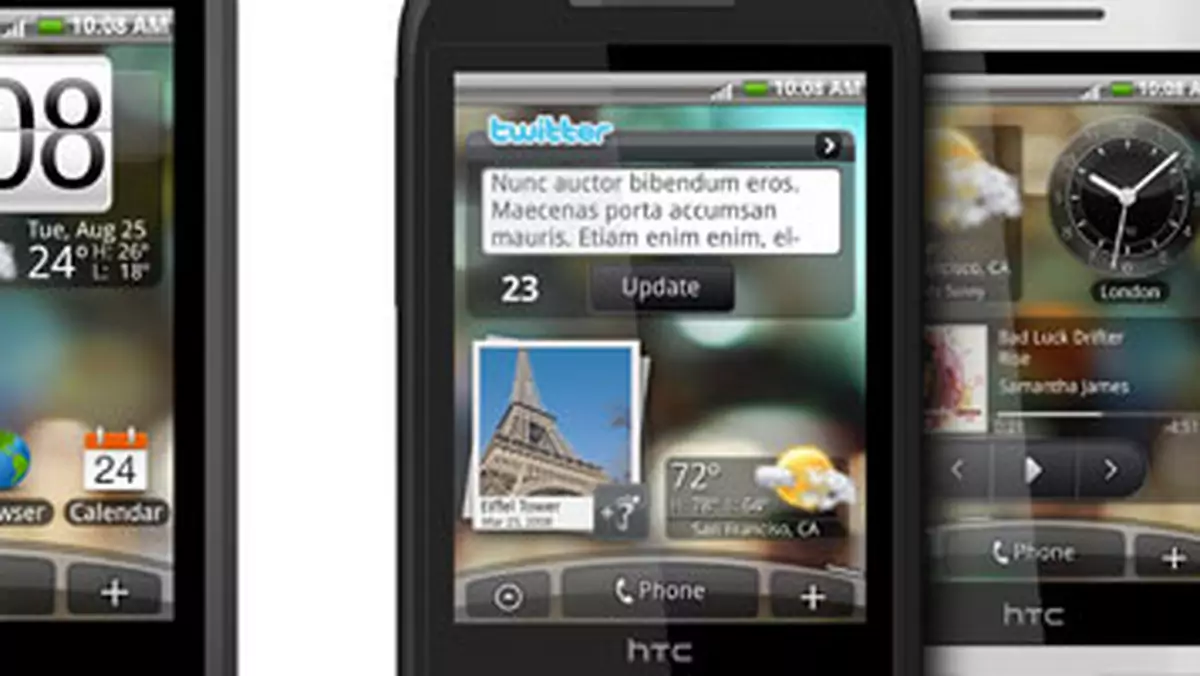 HTC Tattoo - smartfon z Androidem i wymienną obudową