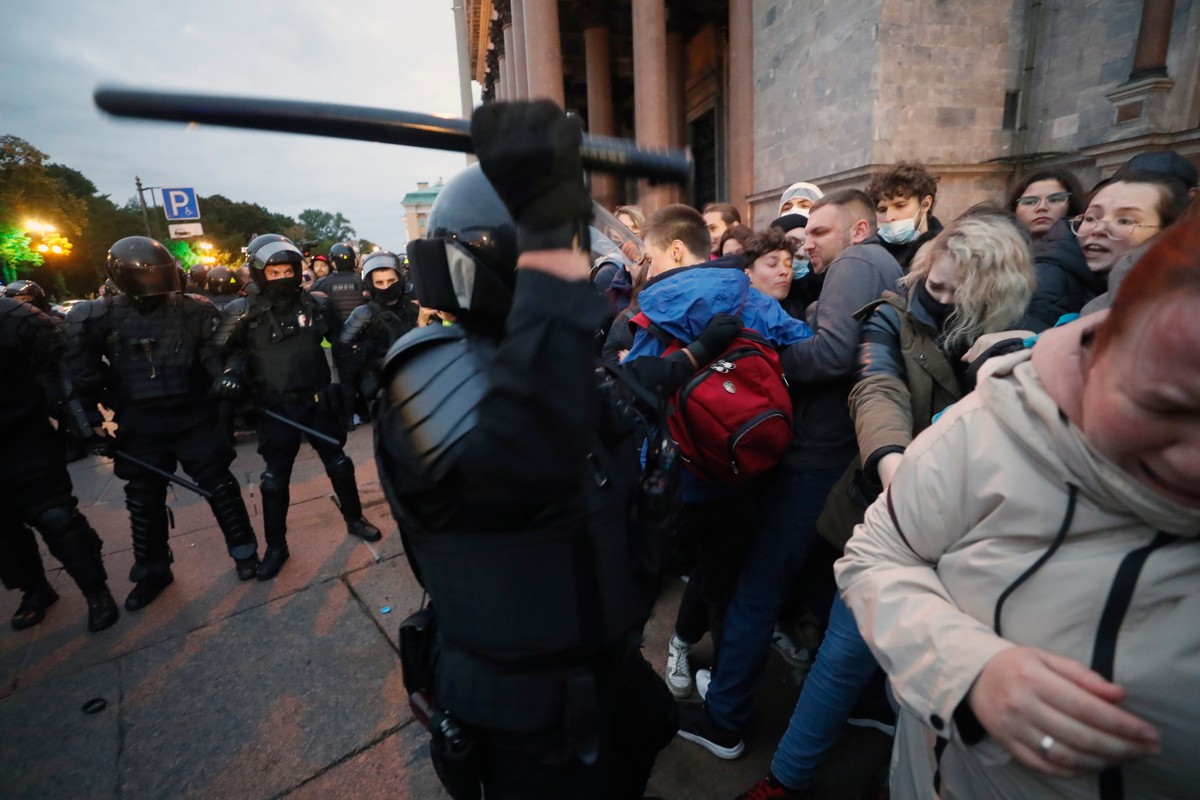 Protesty przeciwko mobilizacji