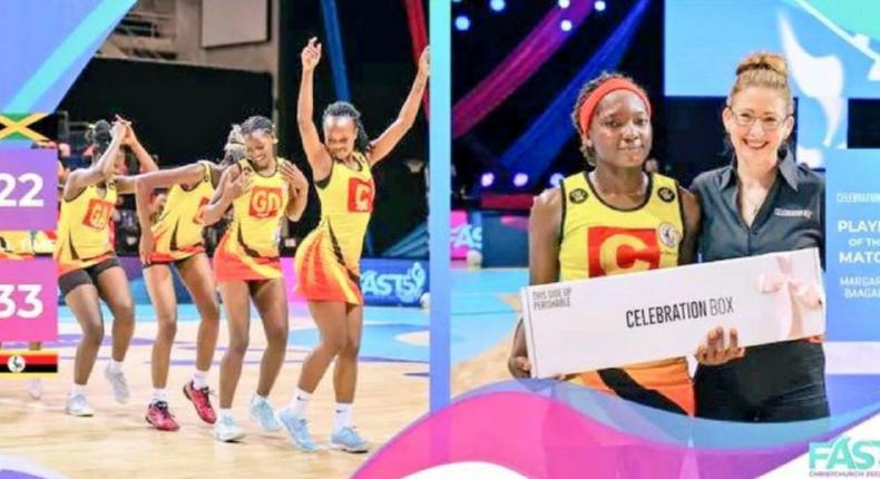 She Cranes took time off to dance for Net Ball fans