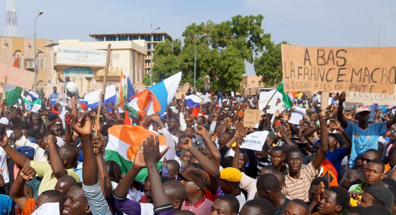 Manifestations anti-Français