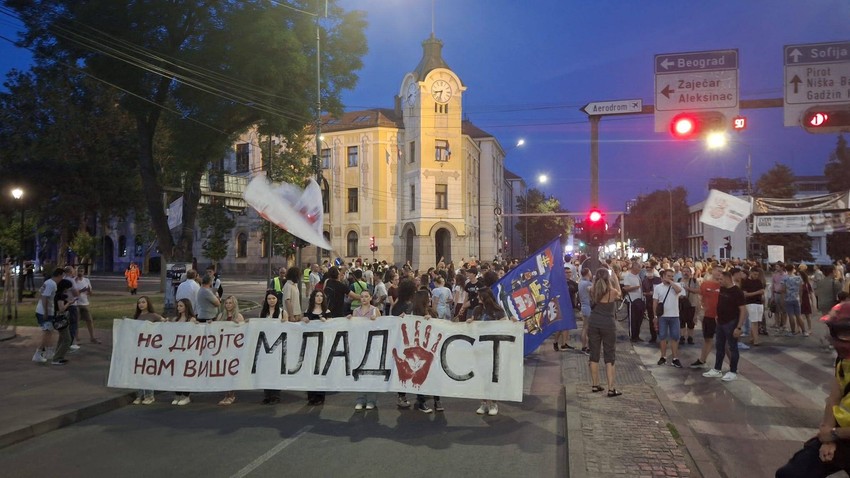 Niš protest