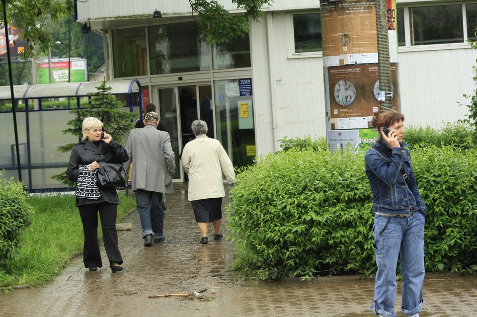 KRAKÓW POWÓDŹ MAJORA CZERWONY PRĄDNIK