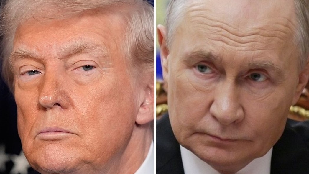 Hamish de Bretton-Gordon, Donald Trump a Vladimir Putin.