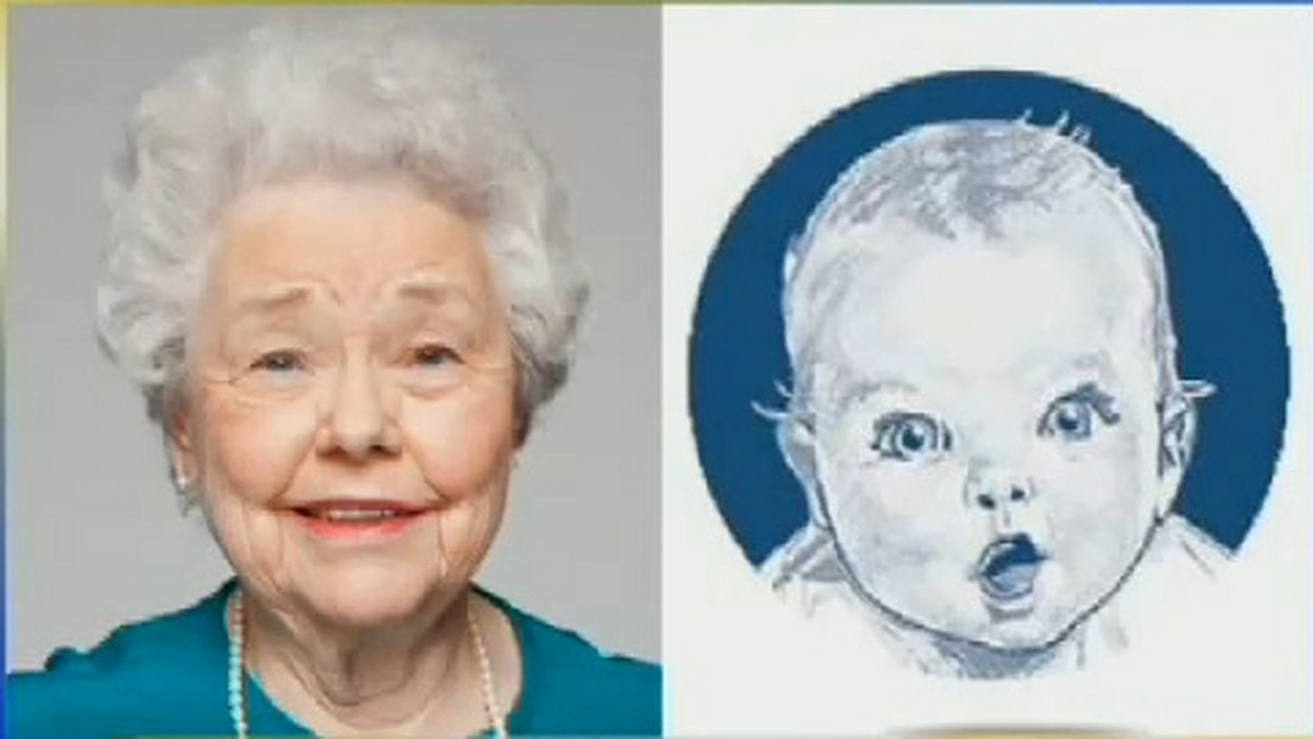 Fotograficzny konkurs, w którym wybiera się twarz marki na dany rok, to już tradycja w ponad 90-letniej historii Gerbera. Wszystkim znany jest czarno-biały rysunek dziecięcej buzi zdobiący produkty marki od 1927 roku (to Ann Turner Cook. Kilka miesięcy temu obchodziła 91. urodziny). CNN udostępnił w mediach społecznościowych wyjątkowe zdjęcie, na którym 91-letnia Ann Turner Cook pozuje z najmłodszym "dzieckiem" Gerbera - Lucasem Warrenem.