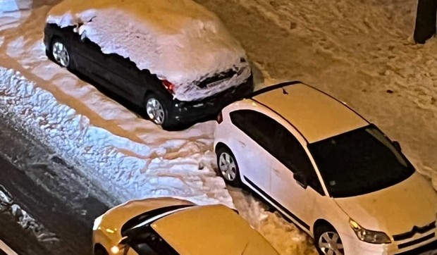 Vozilo u kome je nasilnik maltretirao bivšu devojku