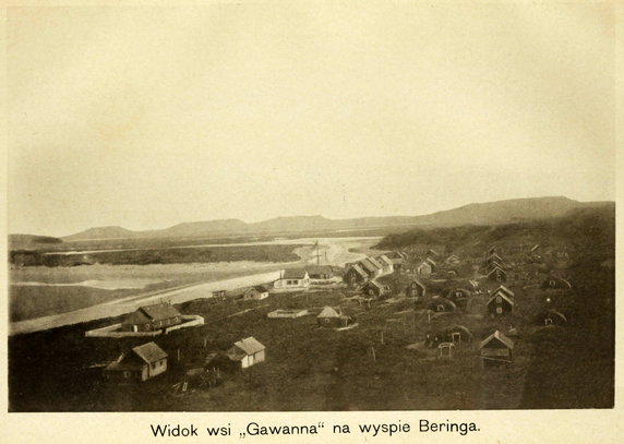 Ilustracja z książki "Wyspy Komandorskie" (1885 r.) Benedykta Dybowskiego