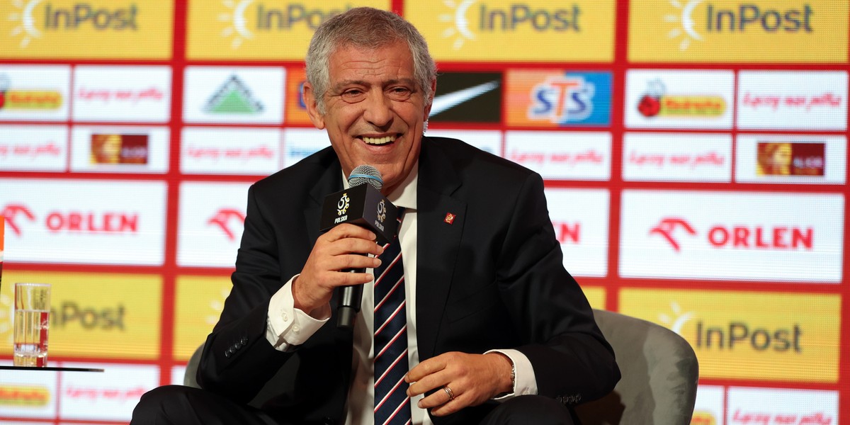 Fernando Santos we wtorek przyleci do Polski.