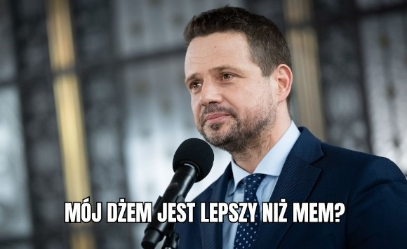 Memy z Rafałem Trzaskowskim i Andrzejem Dudą