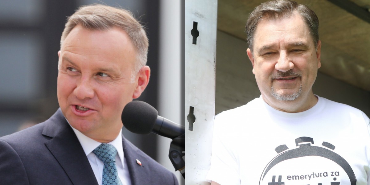 "Solidarność" tłumaczy, że od jakiegoś czasu mówi się o emeryturach stażowych, projekcie popieranym przez prezydenta Dudę, ale do tej pory nic nie ruszyło się w tym kierunku. "Bierzemy demokrację w swoje ręce" - zapowiedział więc Piotr Duda. 