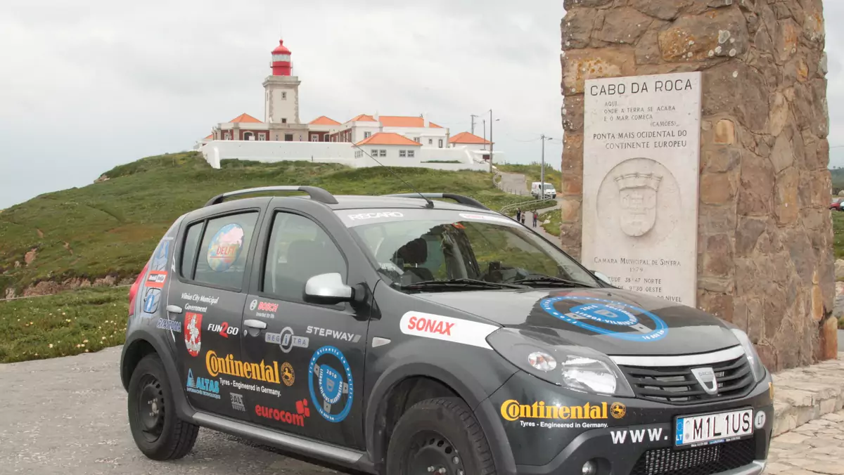 Lizbona-Władywostok: Dacia Sandero pokonała 15,2 tys. km w 12 dni  