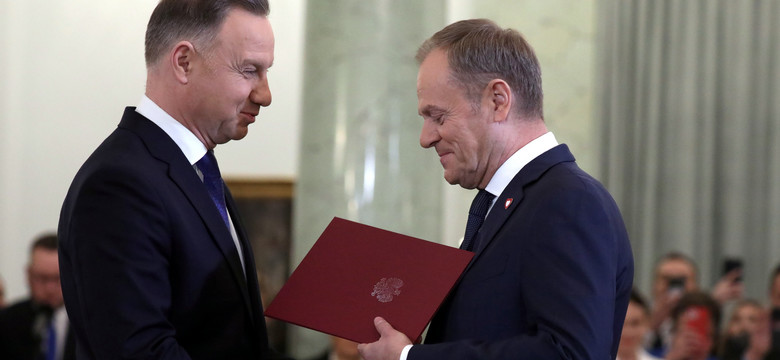 Duda dogada się z Tuskiem i wzgardzi twardym elektoratem PiS? Politolog: Ma potencjał