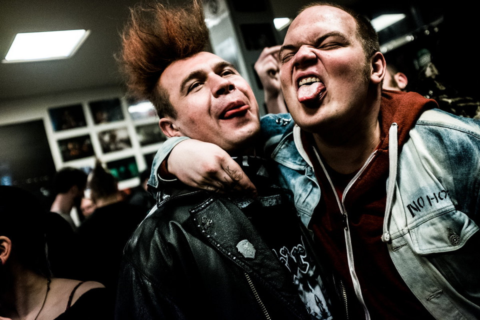 Festiwal punkowy Punk Fest - zdjęcia publiczności