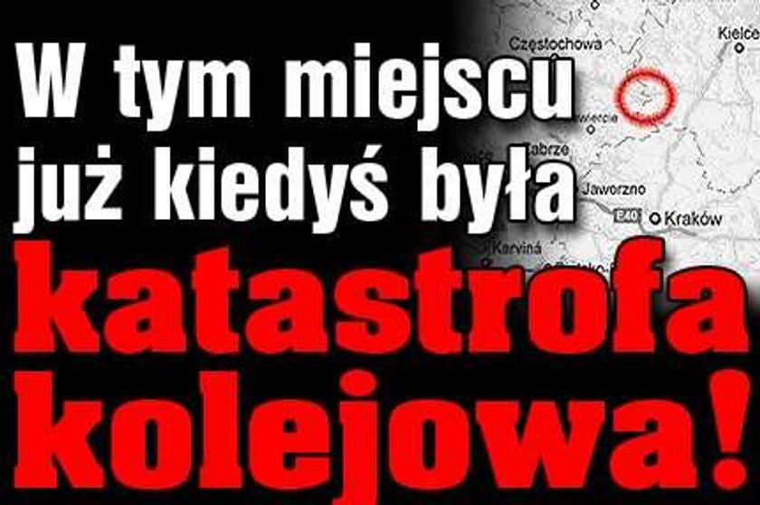 W tym miejscu już kiedyś była katastrofa kolejowa!