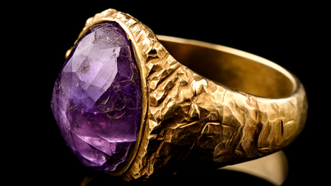 Íme, az ősi ametiszt gyűrű, amivel elkerülhető a másnaposság