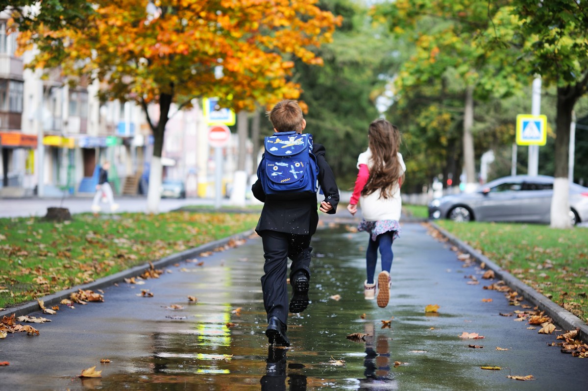 dzieci, szkoła, pogoda, prognoza pogody
