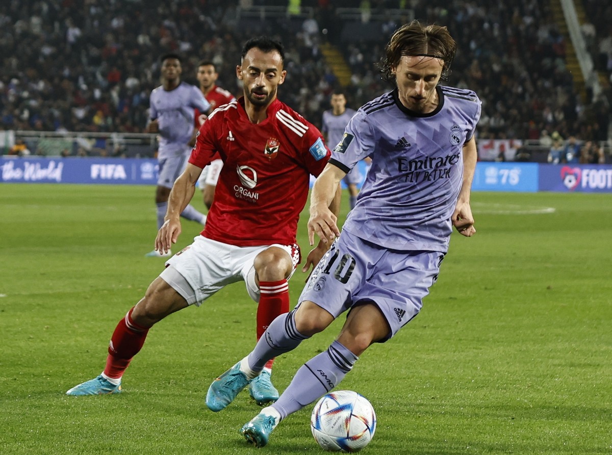 Luka Modric i Ahmed Abdelkader