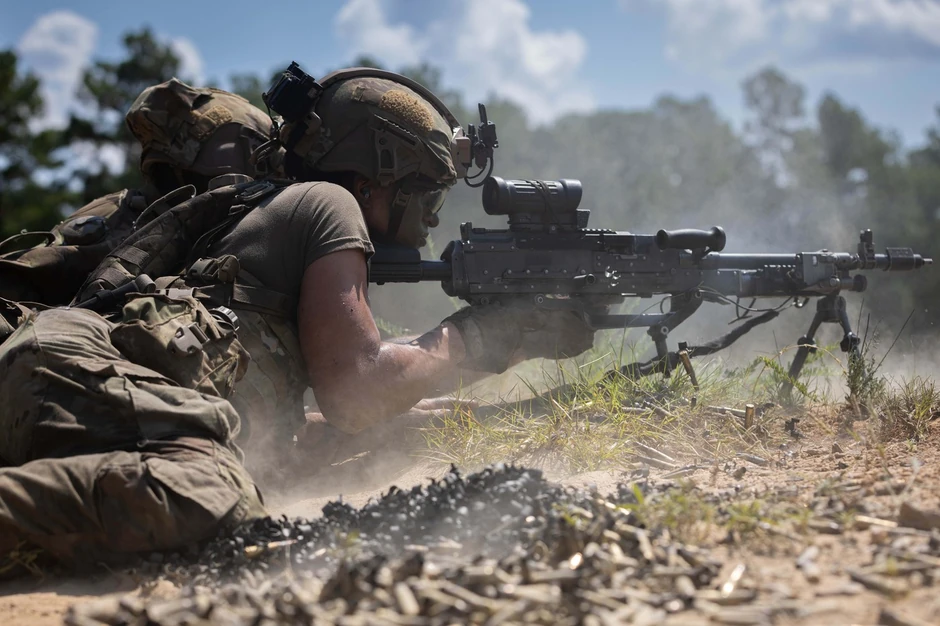 Vežba 82. vazdušno-desantne divizije i drugih jedinica američke vojske u Fort Bregu u Severnoj Karolini 26. jula 2025.