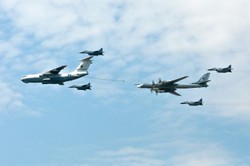 Rosja przeprowadziła atak z Morza Kaspijskiego. Ukraińska armia strąciła cztery pociski