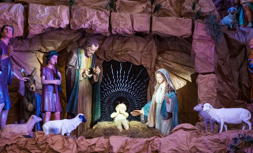 SZOPKA BOŻONARODZENIOWA W KOŚCIELE ŚW. FRANCISZKA SERAFICKIEGO W POZNANIU