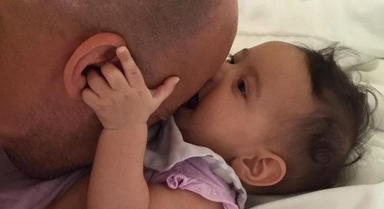 Vin Diesel and daughter, Pauline