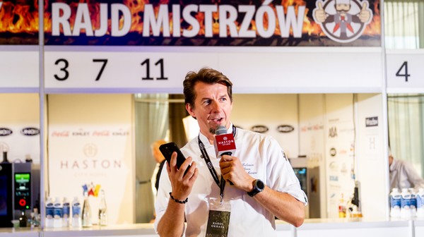 Karol Okrasa był gościem X edycji Wrocławskiego Kulinarnego Rajdu Młodych Mistrzów.