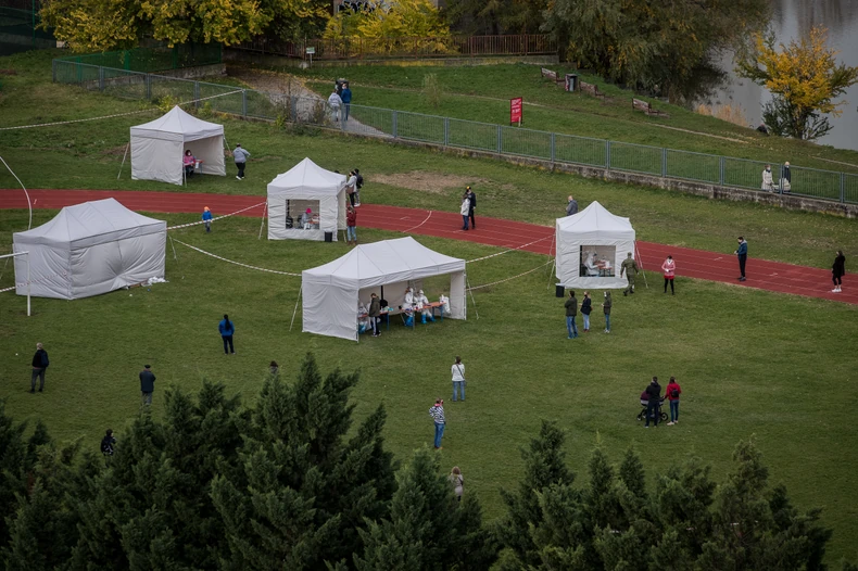 Punktovi za testiranje u Bratislavi