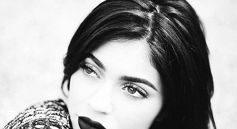 Kylie Jenner shares a sneakpeek at her 'black metal matte' lipstick