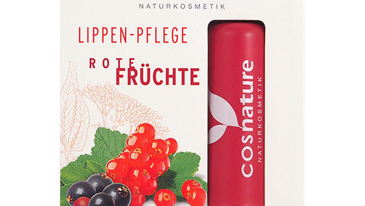 Cosnature prezentuje ochronny balsam do ust o formule bogatej w odżywcze oleje: rycynowy, z nagietka, nasion słonecznika, jojoba, oliwę z oliwek oraz witaminę E. Dzięki tej mieszance olejów usta odzyskują elastyczność i miękkość. Nowatorski skład z ekstraktami roślinnymi z owoców organicznego bzu, porzeczek, sprawia, że usta stają się miękkie, gładkie i zmysłowe. Balsam uwydatnia naturalne piękno ust, nadaje im kuszący, owocowy zapach i subtelny blask dzięki lśniącym drobinkom miki długotrwale je nawilżając. Zapobiega wysychaniu i przeciwdziała pierzchnięciu ust.