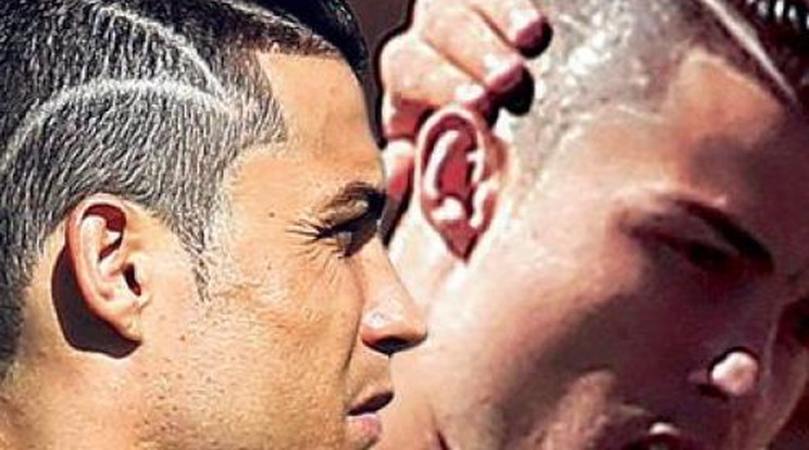 Ronaldo: három meccs, három frizura