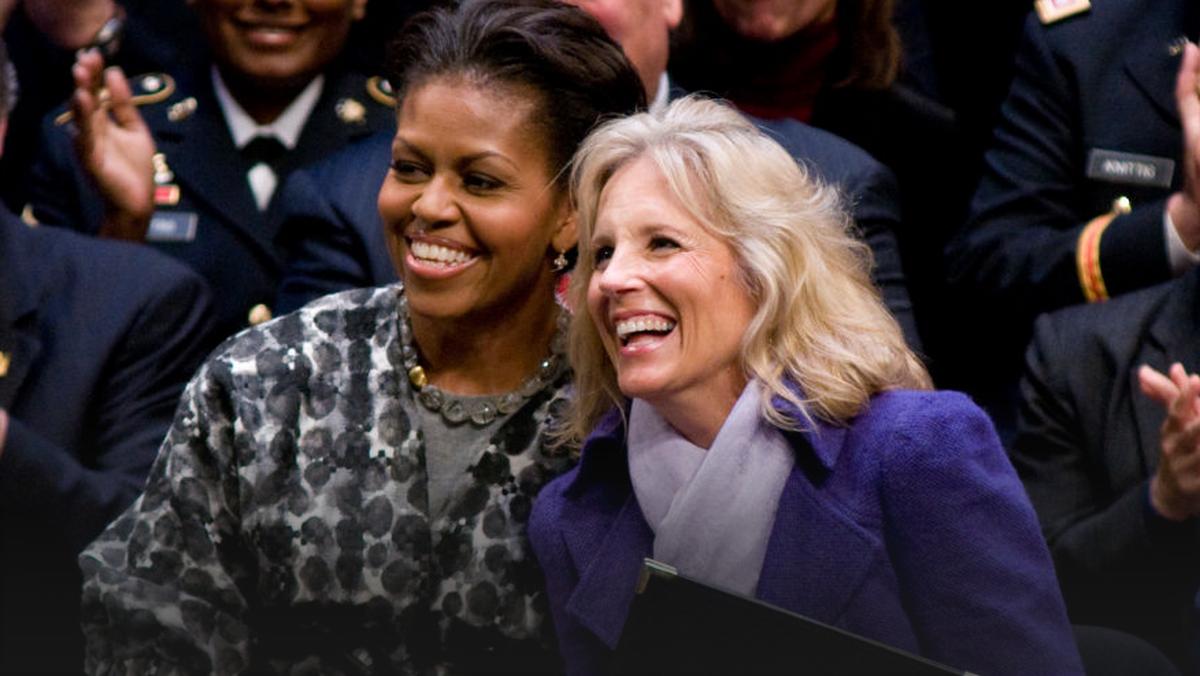 Michelle Obama i Jill Biden