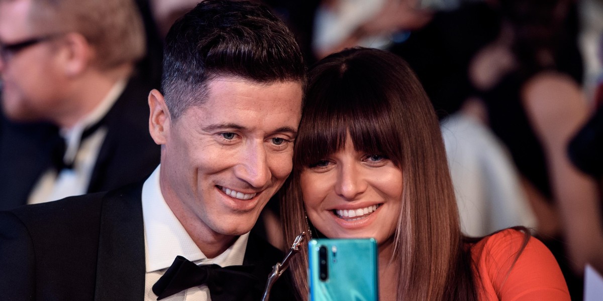 Anna i Robert Lewandowscy