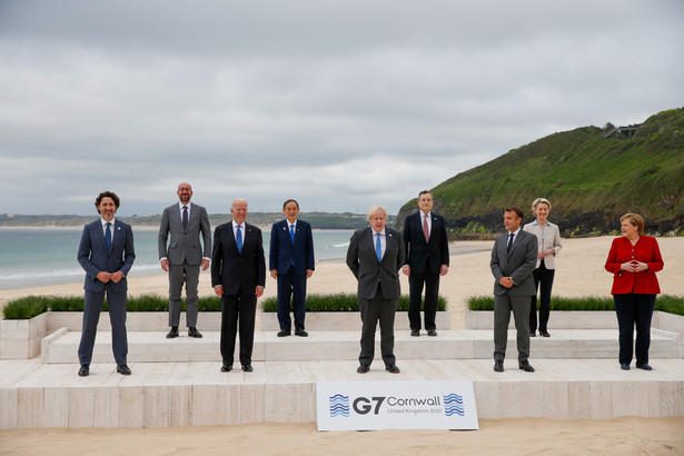 Liderzy krajów G7, Carbis Bay, Kornwalia, Wielka Brytania. 12.06.2021